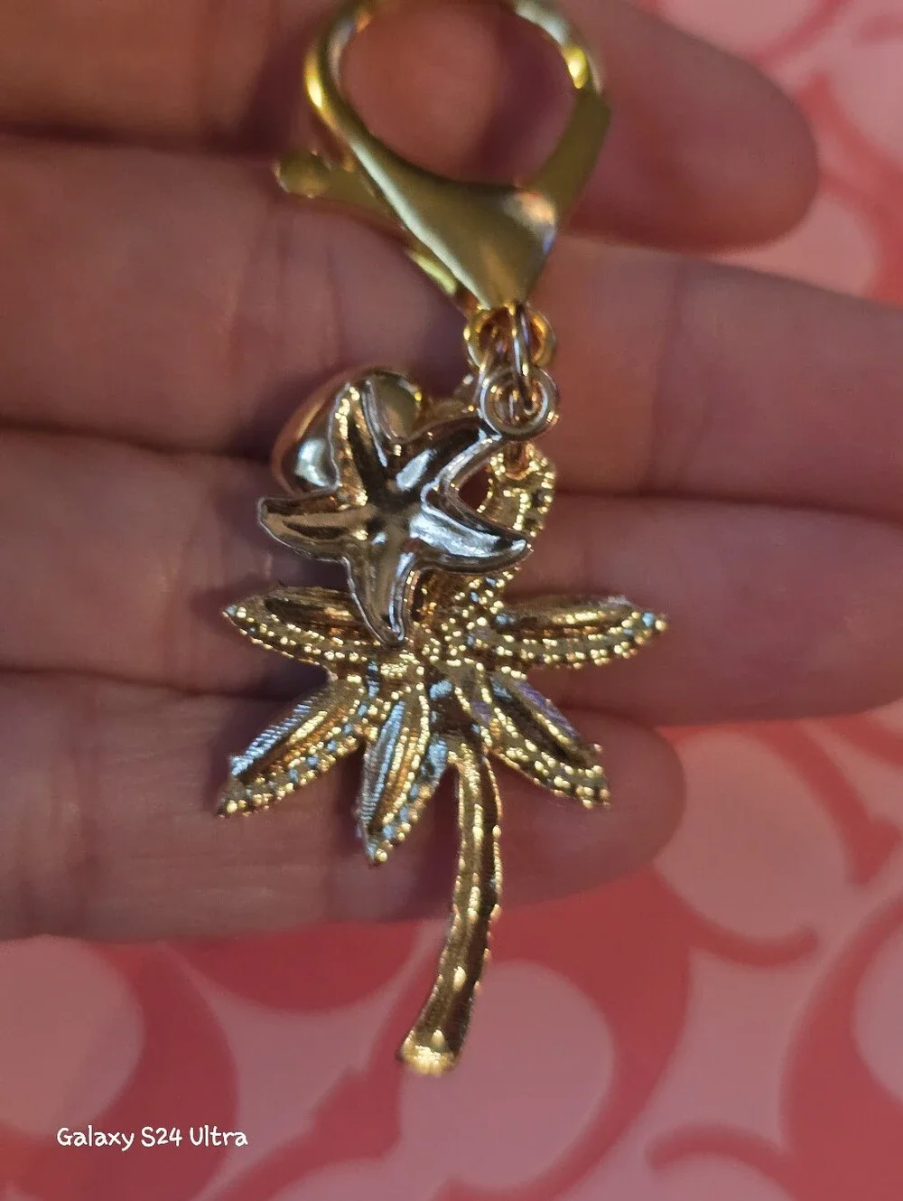 Palm Tree Tropical Beach Theme Bag Charm/ Keychain NEW